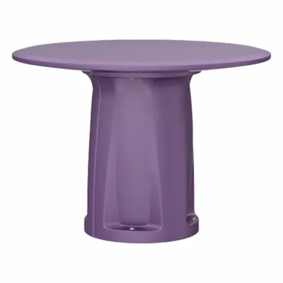 CORTECH Table: 28 in Overall Ht, 42 in Overall Dia, No Game Top, Ballast Accepted - Cylinder Base Tables