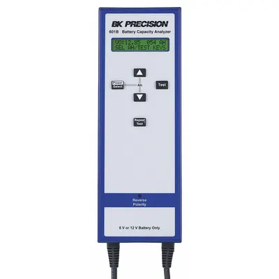 B&K PRECISION Battery Capacity Analyzer: 5.5 V to 20 V, Lead Acid, No Certification Included - Standard Battery Capacity Analyzers
