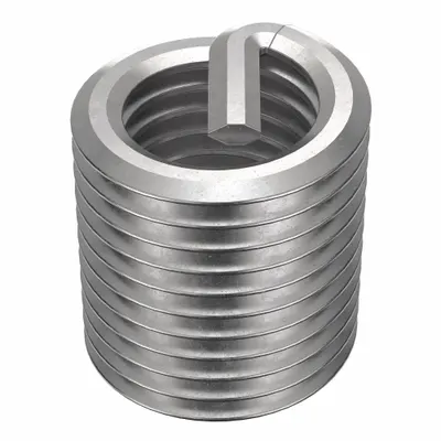 HELI-COIL Helical Insert: Tanged Tang Style, Free-Running, 1 1/8"-7 Thread Size - Free-Running Tanged Helical Inserts