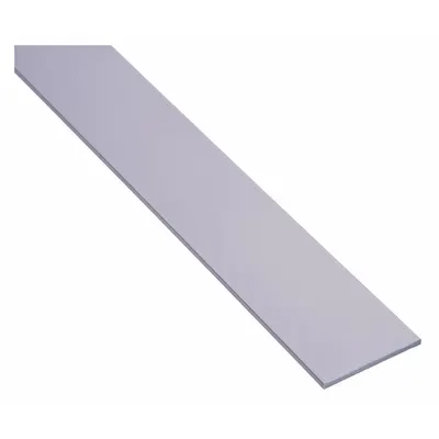 NATIONAL GUARD 139A-96" Screw-In Mounting Door Astragal, Clear Aluminum, 8 ft - Door Astragals & Meeting Stiles