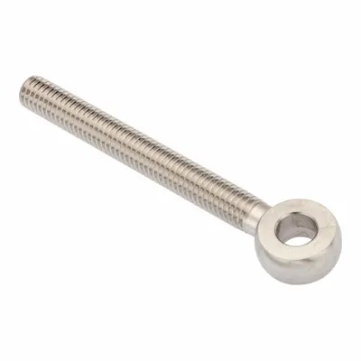 AMPG Fixed Rod End: Stainless Steel, Plain, 3 1/2 in Hole Center-to-End Lg - Stainless Steel Male Threaded Fixed Rod Ends