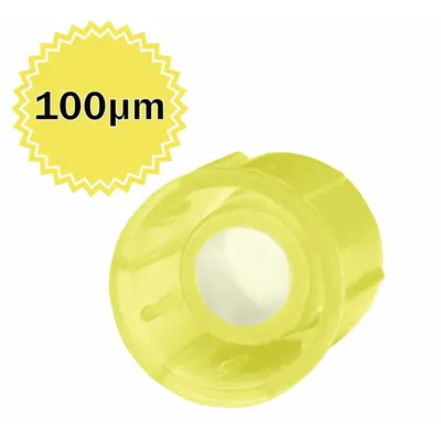 MTC BIO Yellow HDPE Plug Caps, Narrow Mouth, Unlined, 500 Closures (T9009-100)