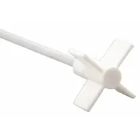 APPROVED VENDOR Stirrer: Stirrer, 22CZ41, Stainless Steel, 3/8 in Shaft Dia, 13 3/4 in Shaft Lg
