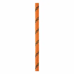 Static kernmantle rope with shock-absorbing properties, 7/16 in diameter, 675 lb working load limit. Constructed of nylon in orange. Suitable for rigging, climbing, rope access, rescue, and arborist applications.