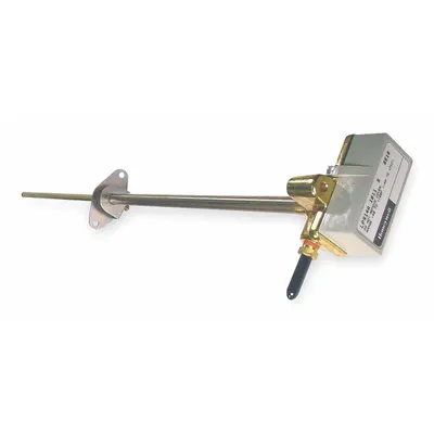 Honeywell Pneumatic Temperature Transmitter: Rod and Tube Element, 265°F, 18 psi to 25 psi - Pneumatic Temperature Transmitters