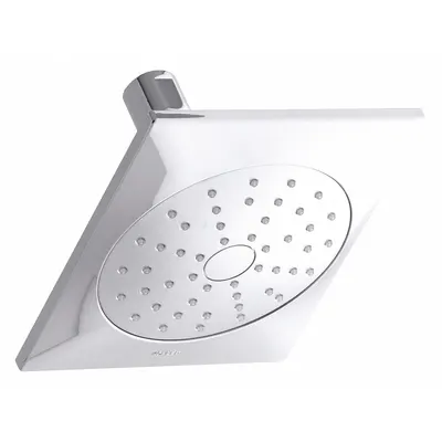 KOHLER Fixed Showerhead: LOURE, 1.75 gpm Fixed Showerhead Flow Rate, Metal - Single-Pattern Fixed Showerheads