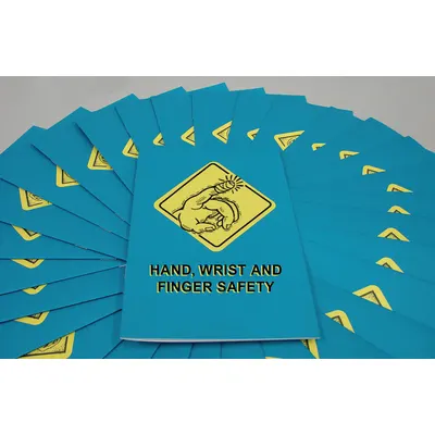 MARCOM Reference Material: Finger Safety/Hand/Wrist, One-Page Quiz, English/Spanish - Injury & Illness Prevention Training