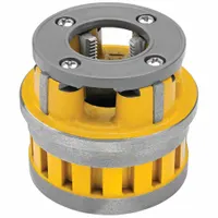 DEWALT Manual Threader Die Head: 12R, For 1 in Pipe, NPT, High Speed Steel, Right Hand (MPN DCE700100)