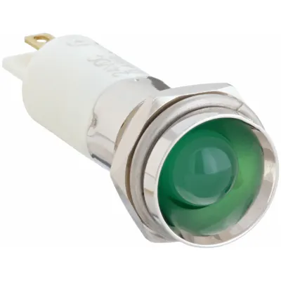OEM Protruding Panel Light: 12 mm Panel Mounting Hole Dia - LED Indicator Pilot Lights