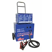 ASSOCIATED EQUIP Battery Charger: Boosting, Auto, For AGM/Wet Cell, Manual On/Off, 8 ft Cable Lg (MPN 6127XL)