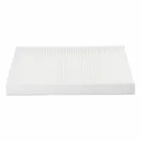 Panel-type cabin air filter for Freightliner vehicles. Overall length 11 13/32 inches. Filters incoming cabin air to remove dust, pollen, and other airborne contaminants