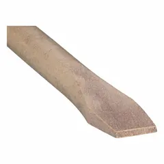 Non-sparking slotted screwdriver with beryllium copper construction. Features a 5/16 in tip size and 3 in standard-length shank. Used for turning slotted screws in environments where flammable gases, vapors, or dusts are present.