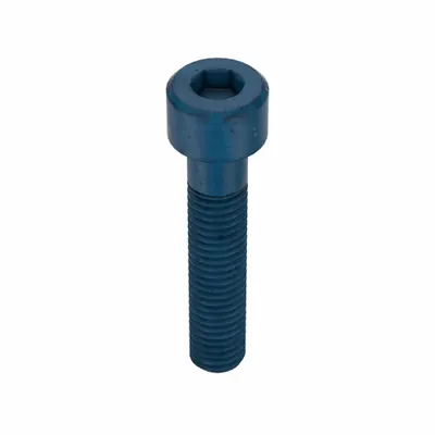 METRIC BLUE Socket Head Cap Screw: M8x1.25 Thread Size, 40 mm Lg, Std, Blue Phosphate - Metric System Standard Socket Head Cap Screws