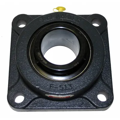 SEALMASTER 4 Bolt Flange Bearing: Radial Ball, 2 15/16 in Bore, Cast Iron - General Purpose Flange-Mount Ball Bearings