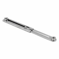 SUGATSUNE Lid Support: 90° Max. Support Angle, 304 Stainless Steel, 5 1/8 in Overall Ht (MPN L-140S)