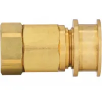 Brass coupling body with nitrile seal for hydraulic quick-connect systems. Features female NPTF threads for secure connection. Used in fluid power applications requiring frequent coupling and uncoupling