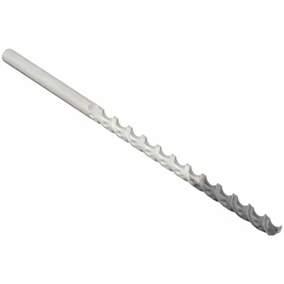 OSG Extra Long Drill Bit: 7/32", 185 mm Overall Lg, 120° X-Thinning Point - Chip-Clearing Cobalt Extended-Length Drill Bits