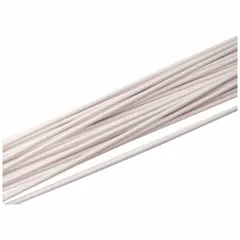 Triangular speed welding tip for hot air thermoplastic welding equipment. Nominal size #11, accepts filler rods up to 5/32 in diameter. Directs heated air to melt rod material for forming seams in plastic fabrication.