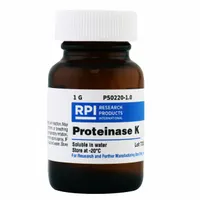 RPI Proteinase K: 1 g Volume, BSE/TSE Free, Powder, Glass (MPN P50220-1.0)