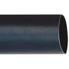 Standard heat shrink tubing with 0.5-inch inner diameter before shrinking and 0.25-inch after. Black color, supplied in a 3-pack with 200 feet per pack. Used for insulating and protecting electrical wires, cables, and connections, providing abrasion resistance and strain relief.