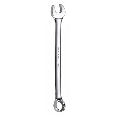 WESTWARD Combination Wrench: Alloy Steel, Chrome, 1 1/4 in Head Size, 16 3/4 in Overall Lg - SAE 12-Point Combination Wrenches