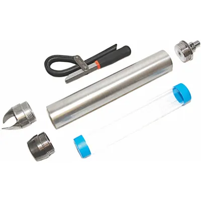 AMS Core Sampler with Core and Auger Tip: Stainless Steel, 5/8 in Connection Size - Soil Core Samplers