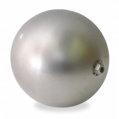 Dayton Stainless Steel Threaded Float, Cylindrical, 1/4"-20 Internal Thread - Stainless Steel Threaded Floats