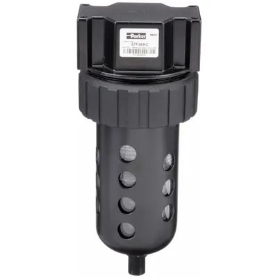 Parker Compressed Air Filter: Particulate, 3/4 in NPT, 40 micron, 145 cfm - Parker FRL Air Filters