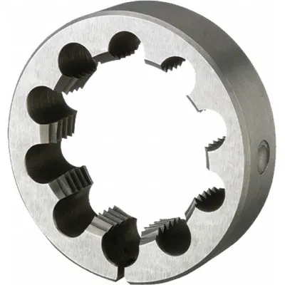 OEM Round Threading Die: 1"-20 UNEF - Solid Round Threading Dies