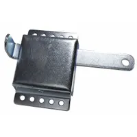 AMERICAN GARAGE DOOR SUPPLY Slide Lock: Bolting, 1 in Overall Dp, 4 3/4 in Base Lg, 3 1/4 in Base Wd (MPN LIU)