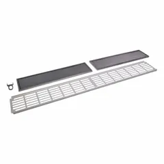 This prefilter is a replacement component for LABCONCO Logic Biosafety Cabinets. It captures larger airborne particles before they reach the main HEPA filter, extending the life of the cabinet's filtration system. Overall height is 6 1/4 inches.