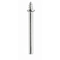 DREMEL Mandrel: Threaded Point, 1 1/2 in Overall Lg, Mandrel, 1/8 in Shank Dia, 1/8 in Bit Dia (MPN 401)