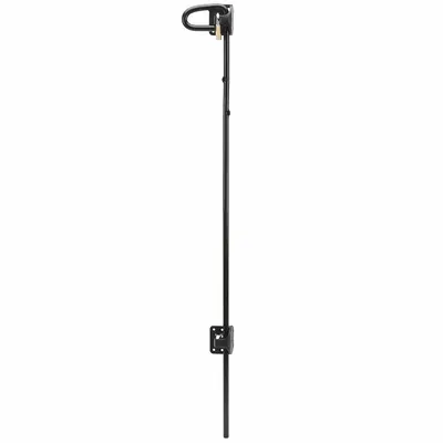 Q-BOLT Drop Rod: Drop Rod, Padlock, 9/16 in Bolt Head Dia, Q-Bolt 40", 3/8 in Max Shackle Dia - Gate Drop Rods & Cane Bolts
