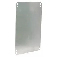 WIEGMANN Back Panel: Back Panel Panel, 10.2 in Overall Ht, 10.2 in Overall Wd, Steel, Galvanized (MPN NP1212CG)
