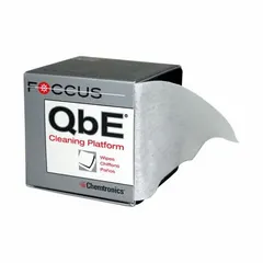 Fiber optic connector cleaning wipes for buffer gel removal and end-face contamination cleaning. Each wipe measures 3 inches and provides 200 cleaning cycles. Suitable for wet cleaning methods on SC connectors.