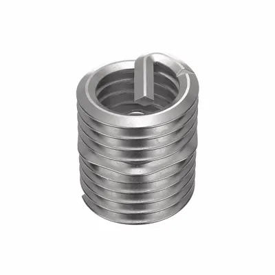 HELI-COIL Screw-Locking Tanged Helical Insert, M14-2.00, Plain, 100 PK - Screw-Locking Tanged Helical Inserts