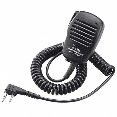 ICOM Speaker Microphone: Fits Icom, For F200/ID50A/ID52A/IP501H Series, 3.5 mm Jack - ICOM-Compatible Microphones & Speakers