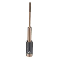 This steel pneumatic tool threaded mandrel is designed for installing helical inserts into coarse-thread holes. It is used in metalworking, automotive, and industrial repair applications to restore or reinforce threads