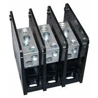 MERSEN Power Distribution Block: Open, Lug, Lug, 14 AWG – 2/0 AWG For Line Side Wire Sizes (MPN MPDB63193)