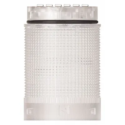 WERMA Tower Light Module: Flashing/Steady, 24V AC/24V DC, Clear, 40 mm Overall Dia - Flashing Light Modules