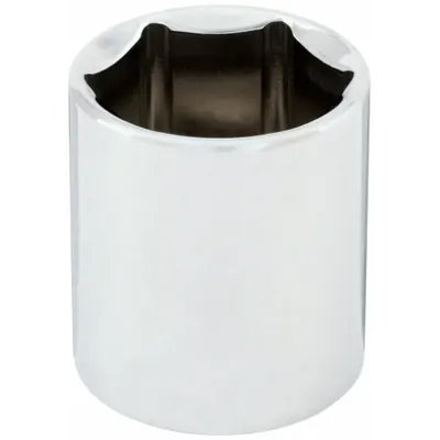 WESTWARD Socket: SAE, 1/2 in Drive Size, 1 5/16 in Socket Size, 6-Point, Std, Chrome - 1/2" Drive Hand Sockets