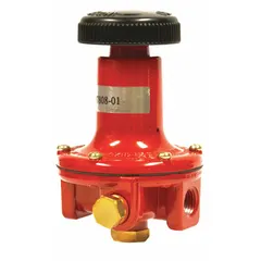 The HEAT WAGON LPA2020 is a regulator used to control fuel pressure in portable forced-air heaters and industrial heating equipment. It ensures consistent gas flow for safe combustion in temporary heating applications such as construction sites, warehouses, and outdoor job sites.