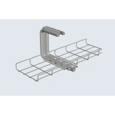 CABLOFIL C Bracket: 4 in Wd, Steel - Brackets for Wire Mesh Trays
