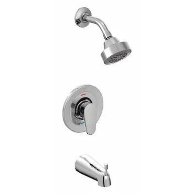 CFG Tub and Shower Trim Kit: Edgestone, 1.75 gpm Fixed Showerhead Flow Rate - Bathtub Spout & Fixed Showerhead Faucet Combinations