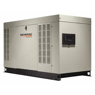 GENERAC Automatic Standby Generator: Natural Gas, Liquid, Three Phase, 120/240V AC - Liquid-Cooled Generators for Natural Gas & Propane Fuel