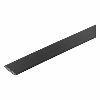 LORIENT Fire Seal: Flat, Self-Adhesive Mounting, Std, Flex PVC/Graphite, 50 in Overall Lg - Fire & Smoke Perimeter Door Seals & Gaskets