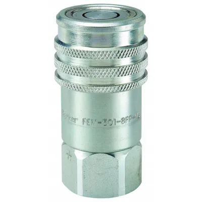 PARKER FEM Series Hydraulic Quick-Connect Coupling Body - FEM Series Hydraulic Quick-Connect Coupling Bodies