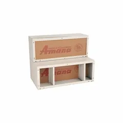 Metal wall sleeve designed to house a Packaged Terminal Air Conditioner (PTAC). Provides a structural opening for through-wall installation in commercial or residential buildings. Dimensions: 16 3/16 in x 42 in x 14 1/2 in.
