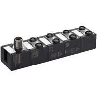 MURRELEKTRONIK IO-Link hub: 8 Output Ports, 3-Pole A-Coded M8 Female, 8 Digital Inputs, IP68, 24V DC (MPN 59607)