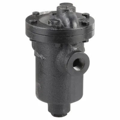 MEPCO Steam Trap: Cast Iron, 3/4 in FNPT, 2,060 lb/hr, 200 psi Max., 450°F Max. - Standard Inverted-Bucket Steam Traps